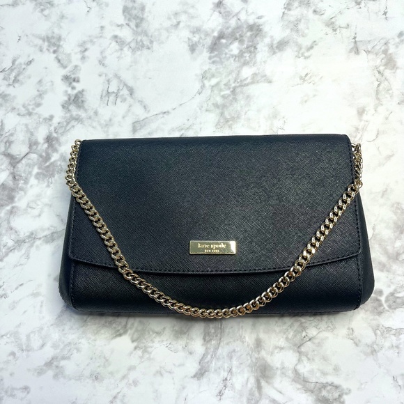 Kate Spade Laurel Way Greer Black Crossbody - Picture 1 of 10